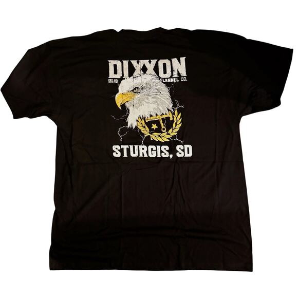 Dixxon Flannel Co Sturgis Let Freedom CAW Black T-Shirt Size 2XL - Picture 2 of 3